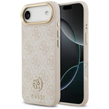 Guess 4G Strass Logo MagSafe Case til iPhone Air - Pink