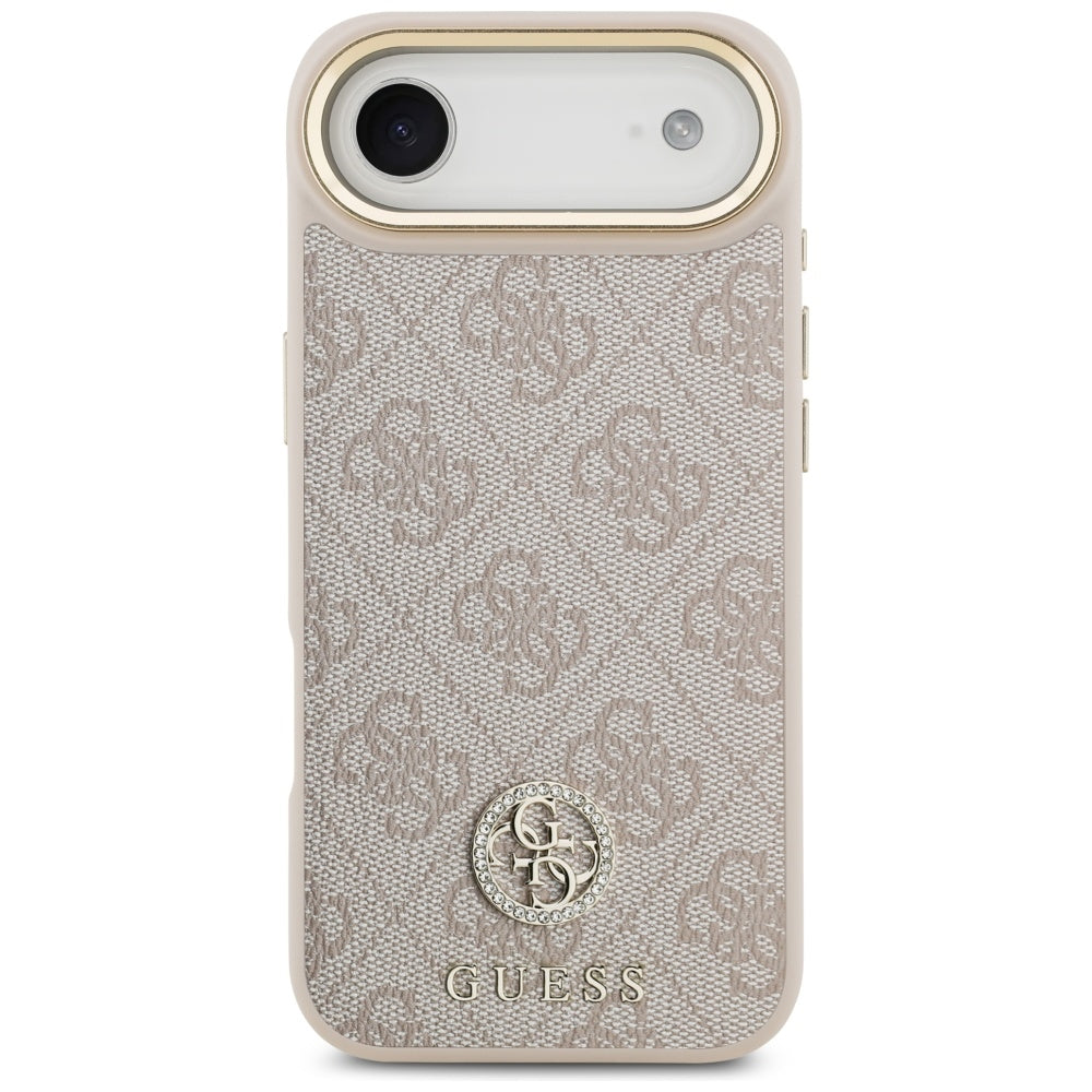 Guess 4G Strass Logo MagSafe Case til iPhone Air - Pink