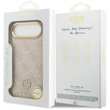 Guess 4G Strass Logo MagSafe Case til iPhone Air - Pink