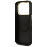 Guess 4G Stripe MagSafe case for iPhone 17 Pro - black