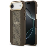Guess 4G Stripe MagSafe-kasse til iPhone Air - brun