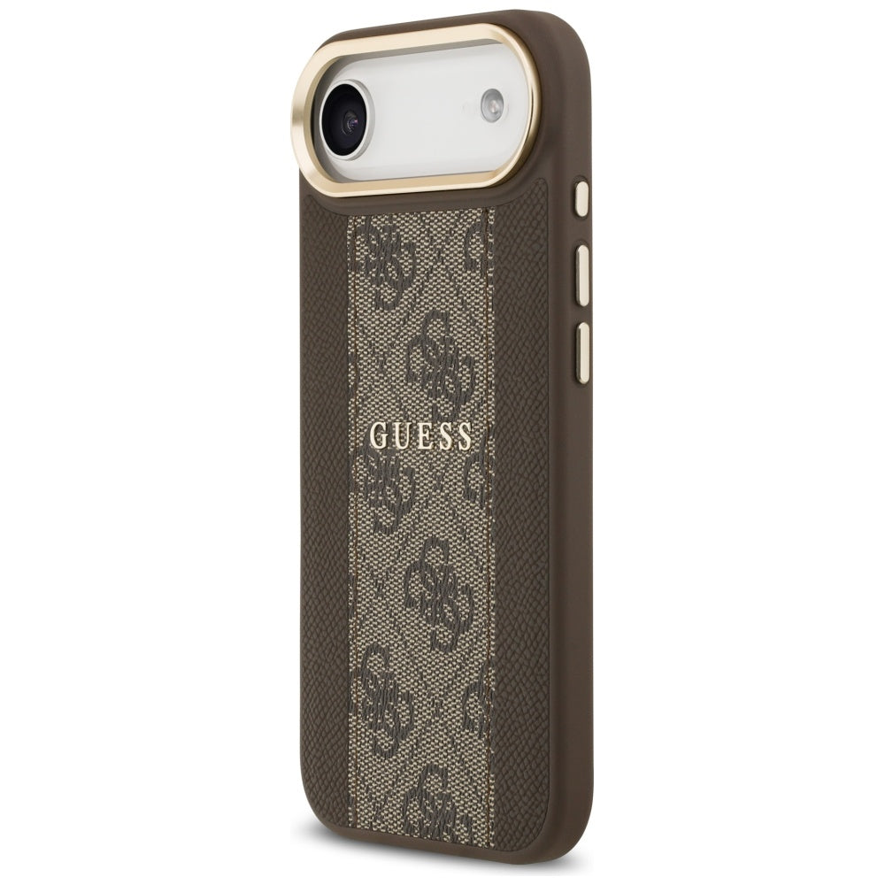 Guess 4G Stripe MagSafe-kasse til iPhone Air - brun