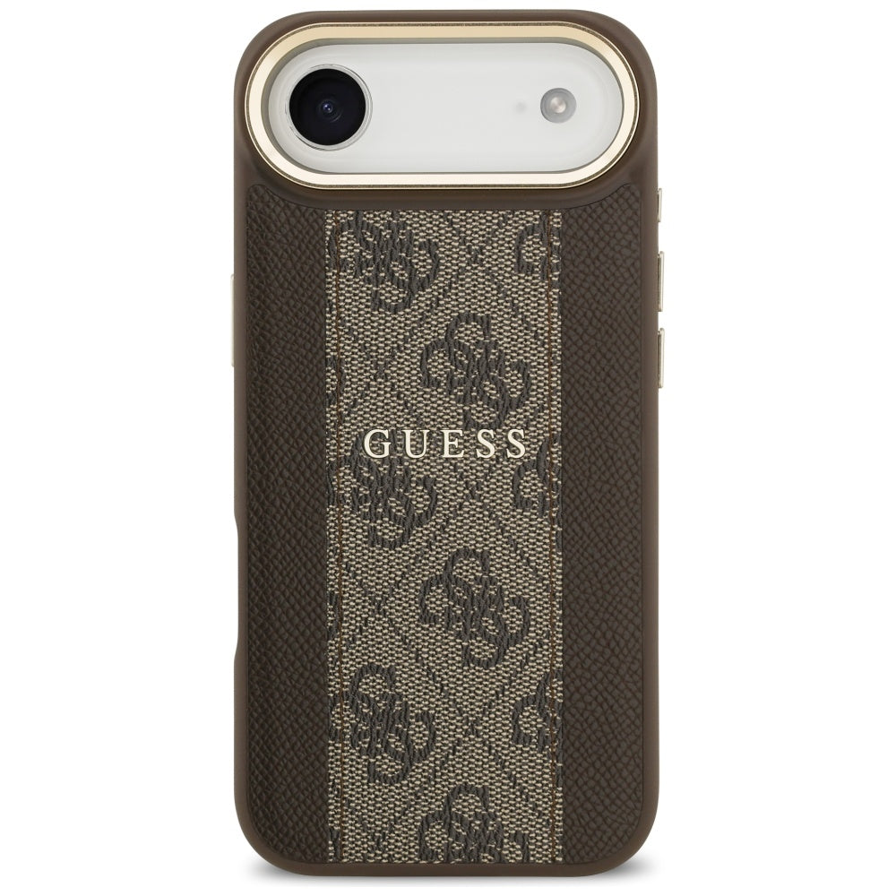 Guess 4G Stripe MagSafe-kasse til iPhone Air - brun