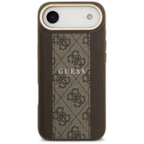 Guess 4G Stripe MagSafe-kasse til iPhone Air - brun