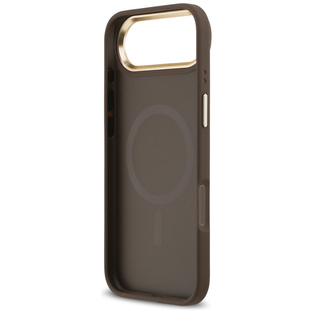 Guess 4G Stripe MagSafe-kasse til iPhone Air - brun