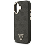 Guess 4G Triangle Logo MagSafe Case til iPhone 17 - sort og guld