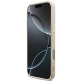 Guess 4G Triangle Logo MagSafe Case for iPhone 17 Pro Max - Rose Gold
