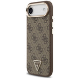 Guess 4G Triangle Logo MagSafe Case til iPhone Air Brunt - Guld