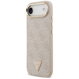 Guess 4G Triangle Logo MagSafe Case for iPhone Air - Rose Gold