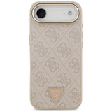 Guess 4G Triangle Logo MagSafe Case for iPhone Air - Rose Gold