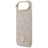 Guess 4G Triangle Logo MagSafe Case for iPhone Air - Rose Gold