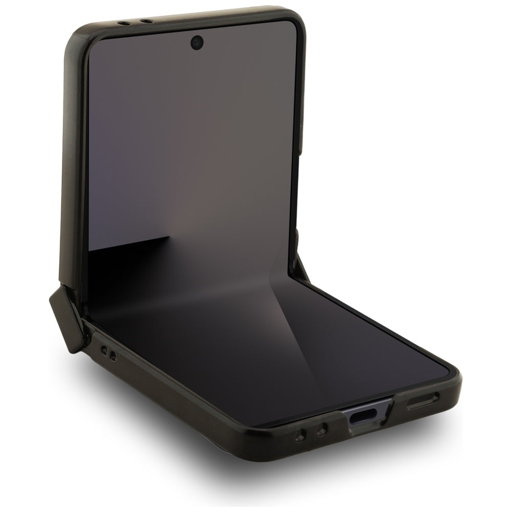 Guess Big 4G Logo Classic Logo Case for Samsung Galaxy Z Flip 7 - Black