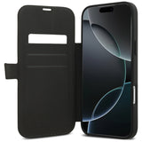 Guess Book 4G Metal Logo Case for iPhone 17 Pro Max - Brown