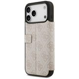Guess Book 4G Metal Logo Case for iPhone 17 Pro Max - Pink