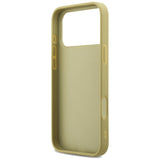 Guess Fixed Glitter Big 4G case for iPhone 17 Pro Max - gold