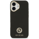 Guess Grained Strass Logo MagSafe case for iPhone 17 - black