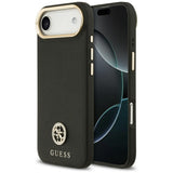 Guess Grained Strass Logo MagSafe-kasse til iPhone Air - sort