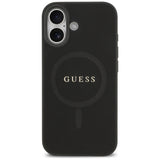 Guess Saffiano Classic Logo MagSafe-hylster til iPhone 17 - sort