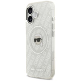 Karl Lagerfeld IML Karl Head Logo MagSafe iPhone 17 Case - Grå
