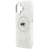 Karl Lagerfeld IML Karl Head Logo MagSafe iPhone 17 Case - Grå