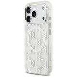Karl Lagerfeld IML KL Monogram MagSafe Case for iPhone 17 Pro - White