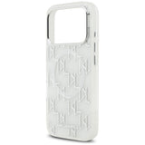 Karl Lagerfeld IML KL Monogram MagSafe Case for iPhone 17 Pro - White