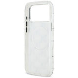 Karl Lagerfeld IML KL Monogram MagSafe Case for iPhone 17 Pro Max - White