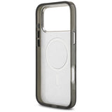 Karl Lagerfeld IML Leopard Pattern MagSafe Case for iPhone 17 Pro Max - Black