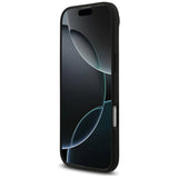 Mercedes Leather Large Laurel Leave MagSafe case for iPhone Air - black