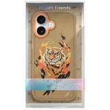 Nimmy Tiger MagSafe case for iPhone 17 - light brown
