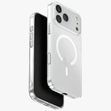 Uniq Airsuit Case til iPhone 17 Pro Max Magclick opladning - gennemsigtig