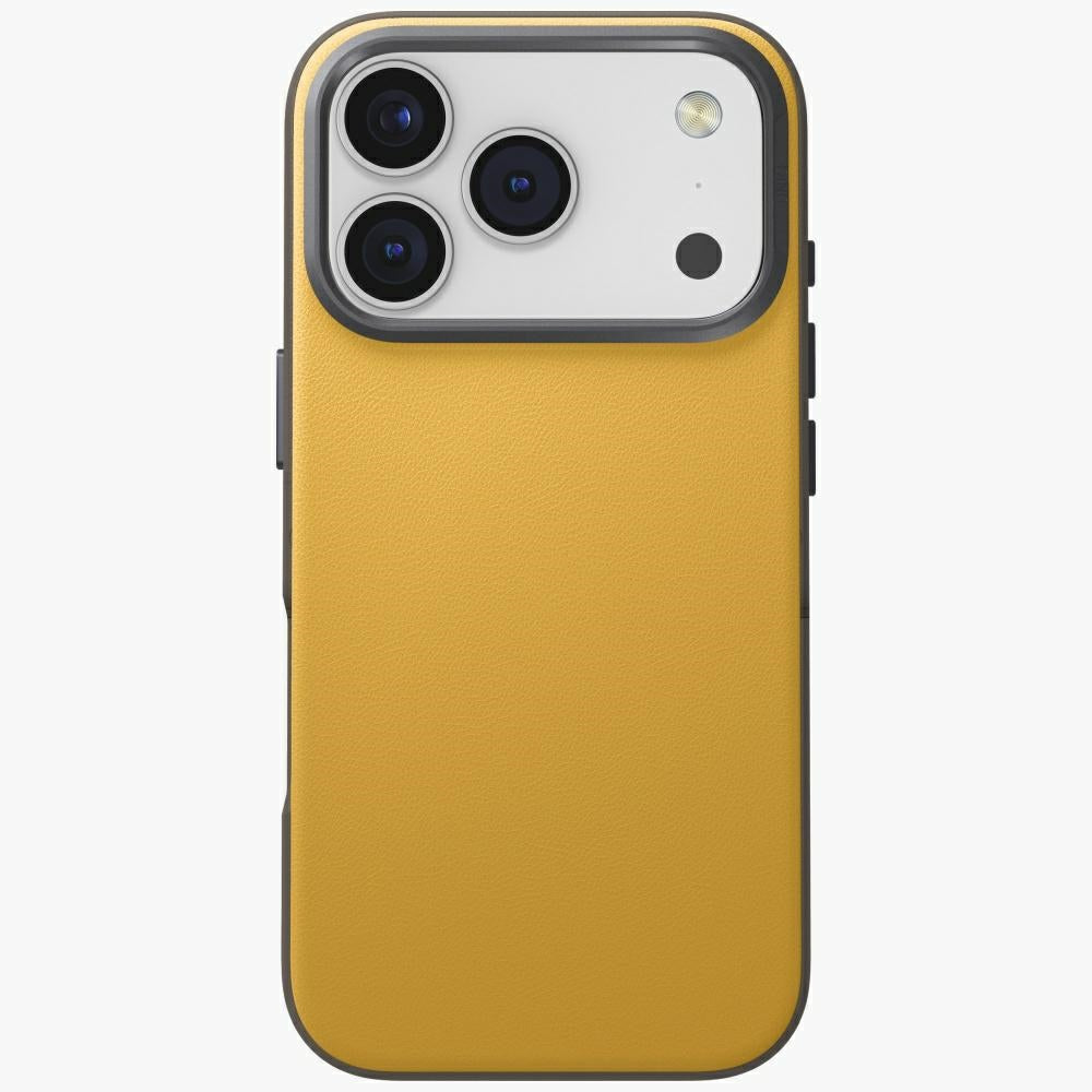 Uniq Lyden DS Case for iPhone 17 Pro Magclick Charging - Yellow-Gray