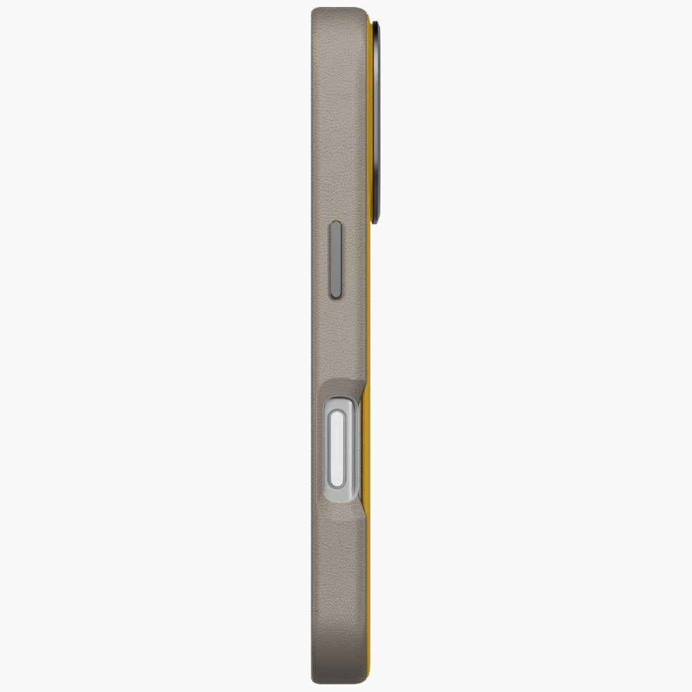 Uniq Lyden DS Case for iPhone 17 Pro Magclick Charging - Yellow-Gray