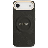 Guess Peony Hot Stamp MagSafe Case for iPhone Air - Black