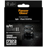 PanzerGlass Hoops Ceramic II tempereret glas lins skærmbeskytter til iPhone 16 / 16 Plus / 17