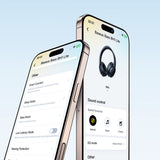 Baseus Bass BH1 Lite trådløs Bluetooth 6.0 hovedtelefoner - sort