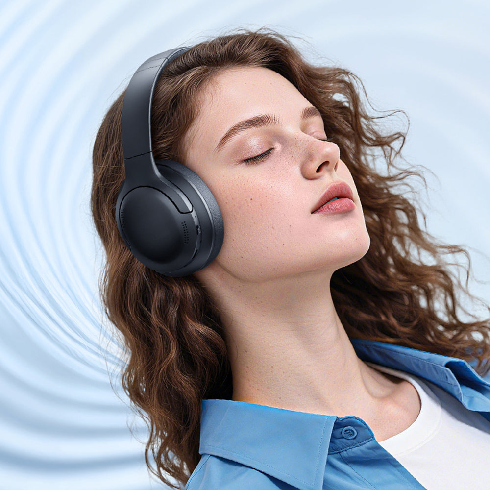 Baseus Bass BH1 Lite trådløs Bluetooth 6.0 hovedtelefoner - sort