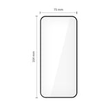Tech-Protect Glass Fit+ 2-pack tempered glass for Xiaomi Redmi 15 4G / 5G - black