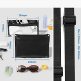 Spigen A640 vandtæt telefonpose - sort