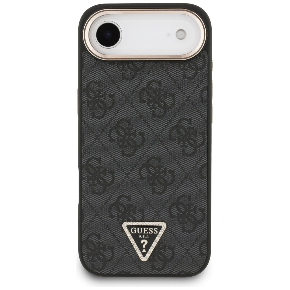 Guess 4G Triangle Logo MagSafe-hylster til iPhone Air - sort og guld