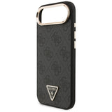 Guess 4G Triangle Logo MagSafe-hylster til iPhone Air - sort og guld