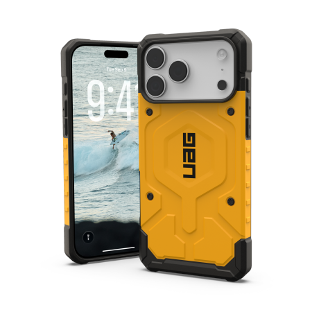 UAG Pathfinder MagSafe case for iPhone 17 Pro Max - yellow