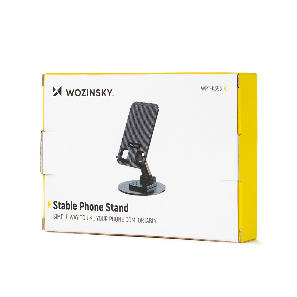 Wozinsky WPT-K393 stabil stand til telefon og tablet - sort