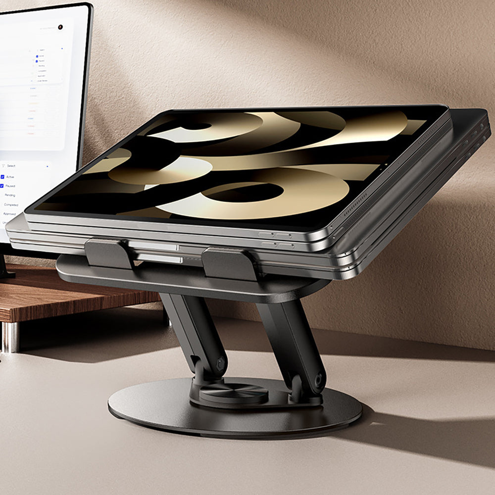 Wozinsky WRS-K75 drejelig stativ til bærbar computer og tablet - sort