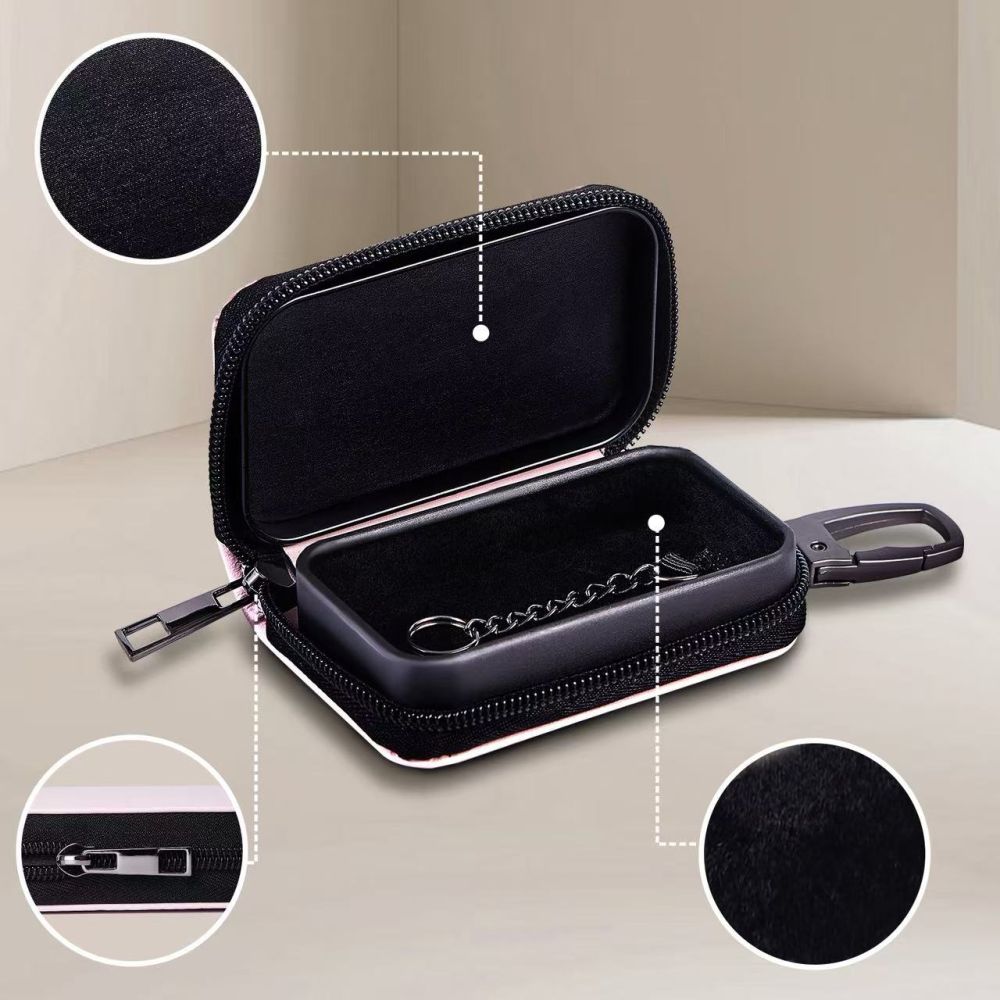 Tech-Protect KLR300 RFID-blokerende bilnøglesække - Pink