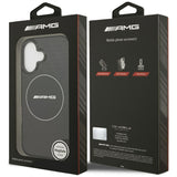 AMG Nauble Layer Transparent Smocked MagSafe Case til iPhone 17 - sort