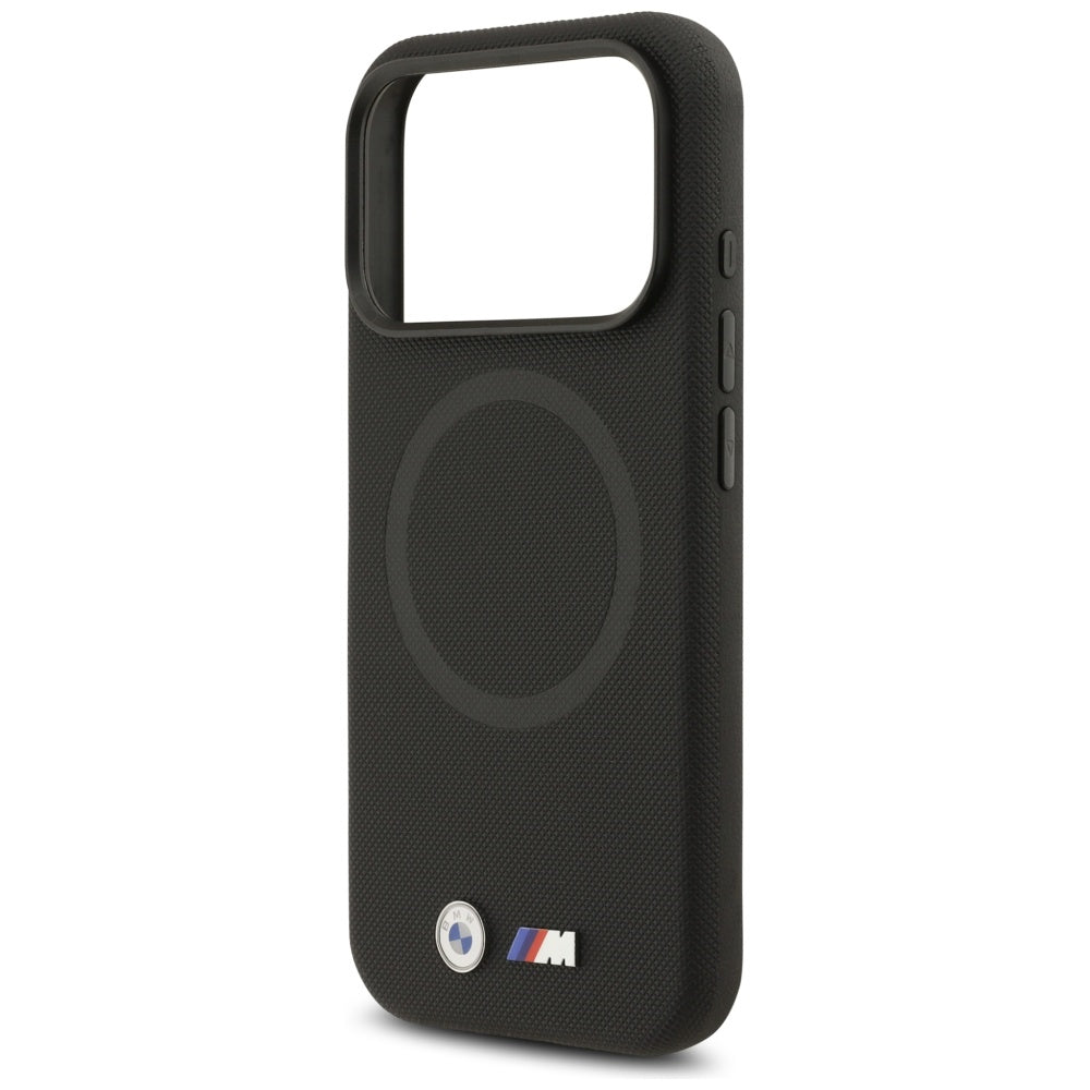 BMW M FW Metal Logo MagSafe Case til iPhone 17 Pro Max - sort