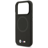 BMW M FW Metal Logo MagSafe Case til iPhone 17 Pro Max - sort