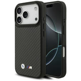 BMW M Kevlar Matt MagSafe Case til iPhone 17 Pro - sort