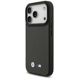 BMW M Kevlar Matt MagSafe Case til iPhone 17 Pro - sort